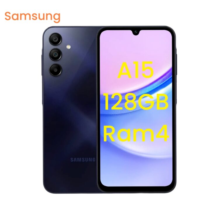 گوشی موبایل سامسونگ مدل Galaxy A15دو سیم کارت حافظه 128گیگابایت رم 4